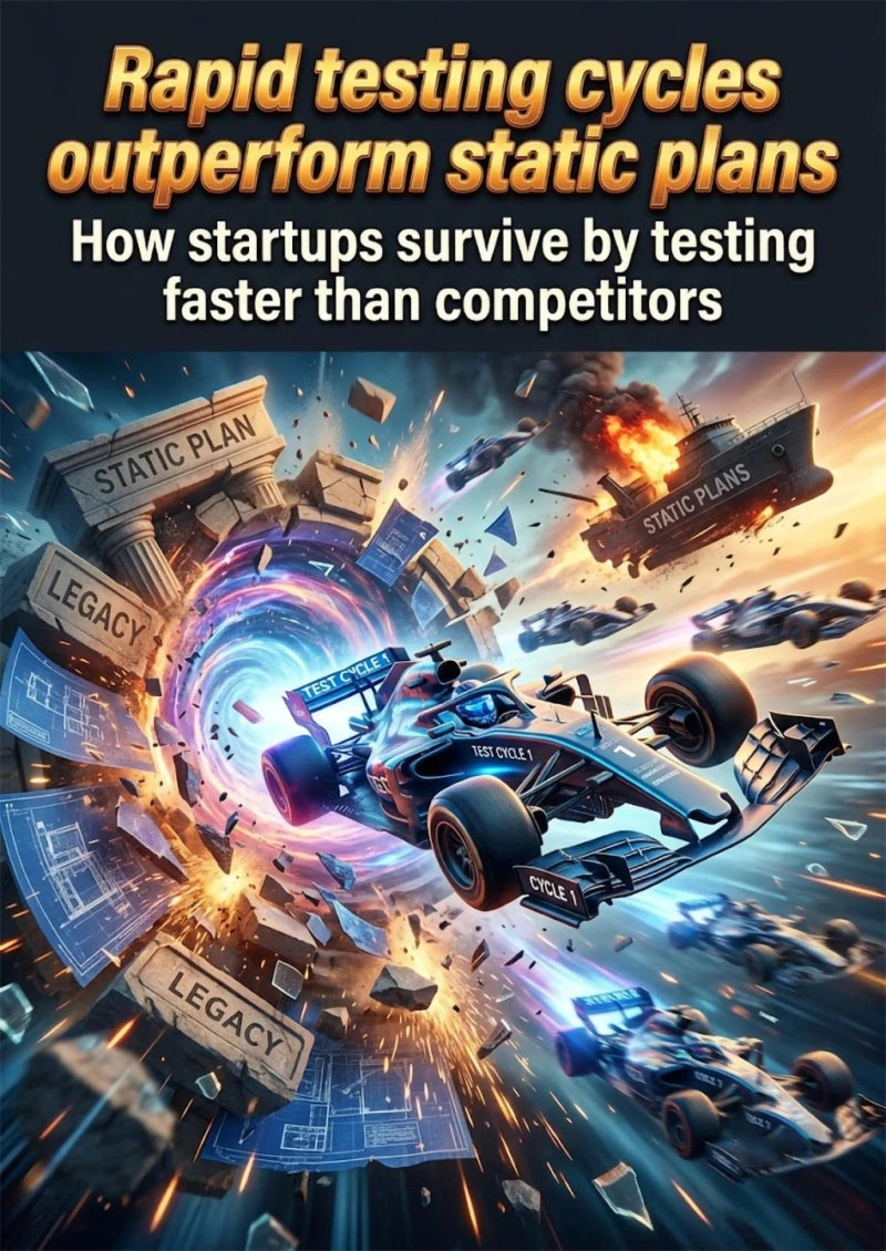 Portada: Rapid testing cycles outperform static plans