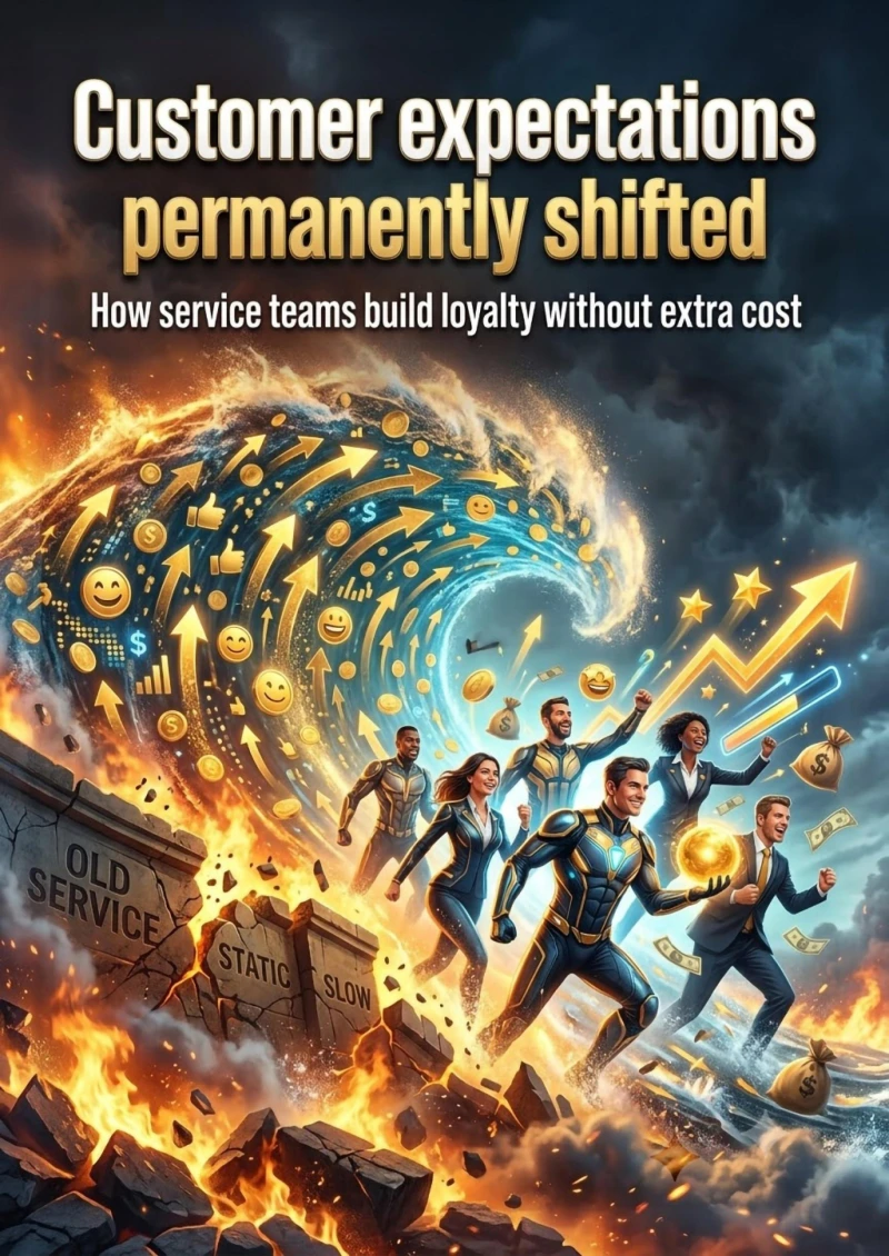 Portada: Customer expectations permanently shifted