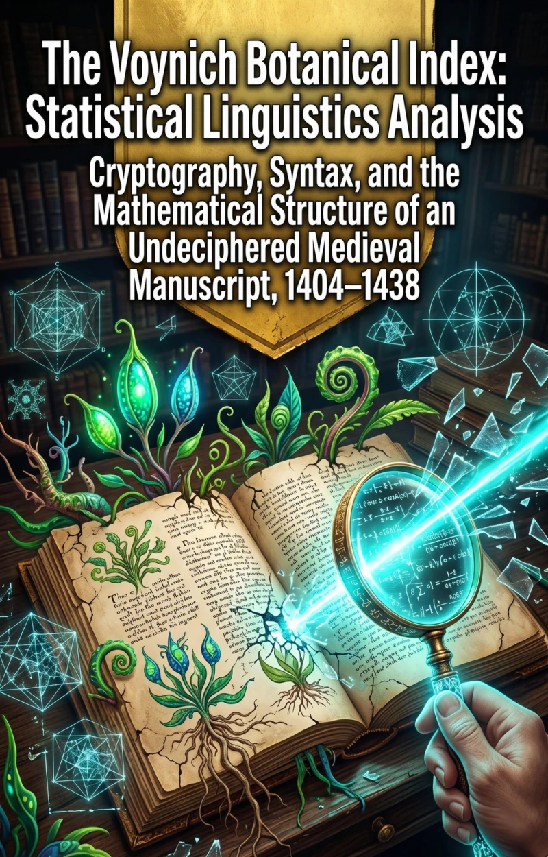 Portada: The Voynich Botanical Index: Statistical Linguistics Analysis
