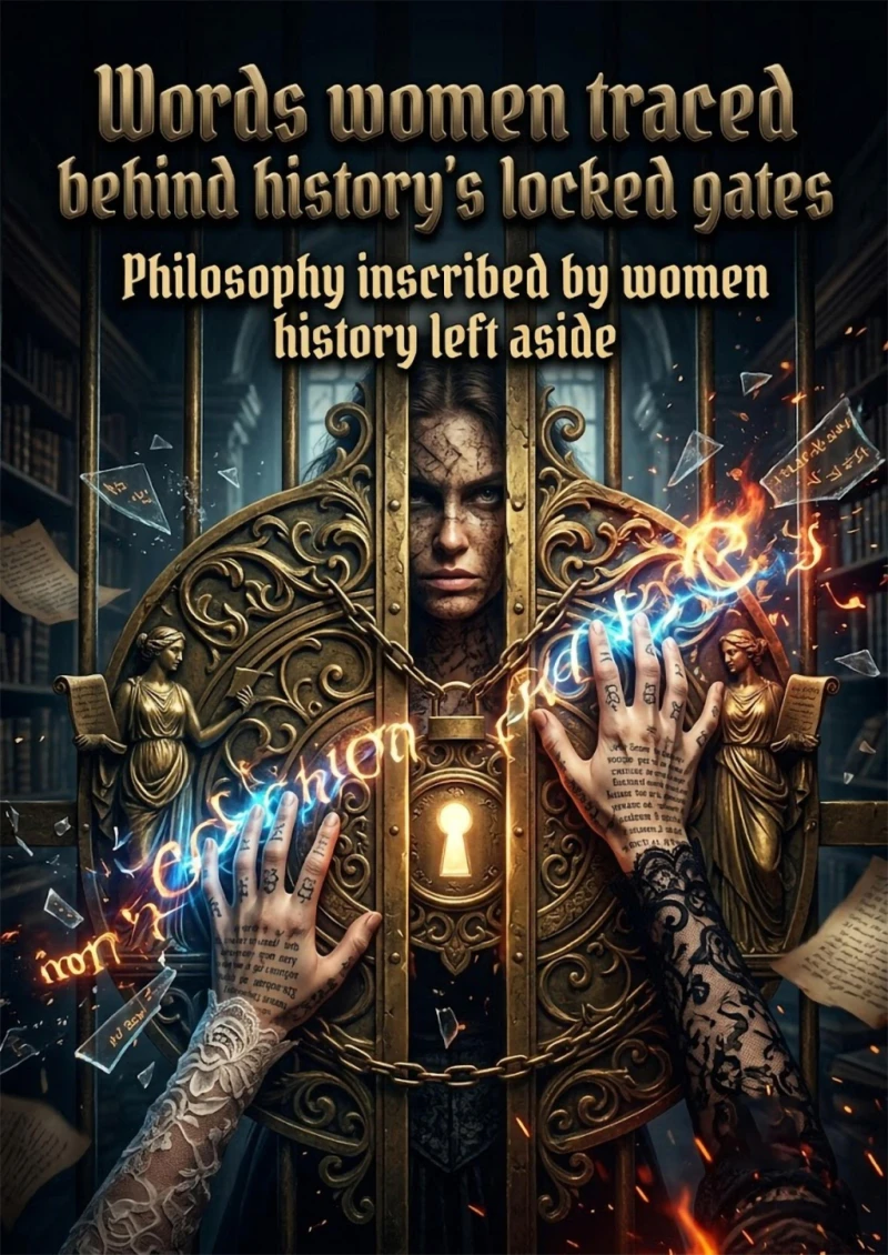 Portada: Words women traced behind history's locked gates