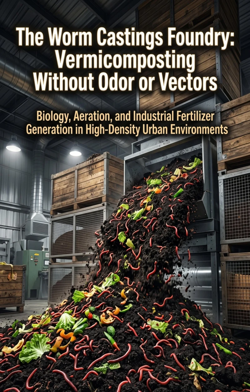 Portada: The Worm Castings Foundry: Vermicomposting Without Odor or Vectors