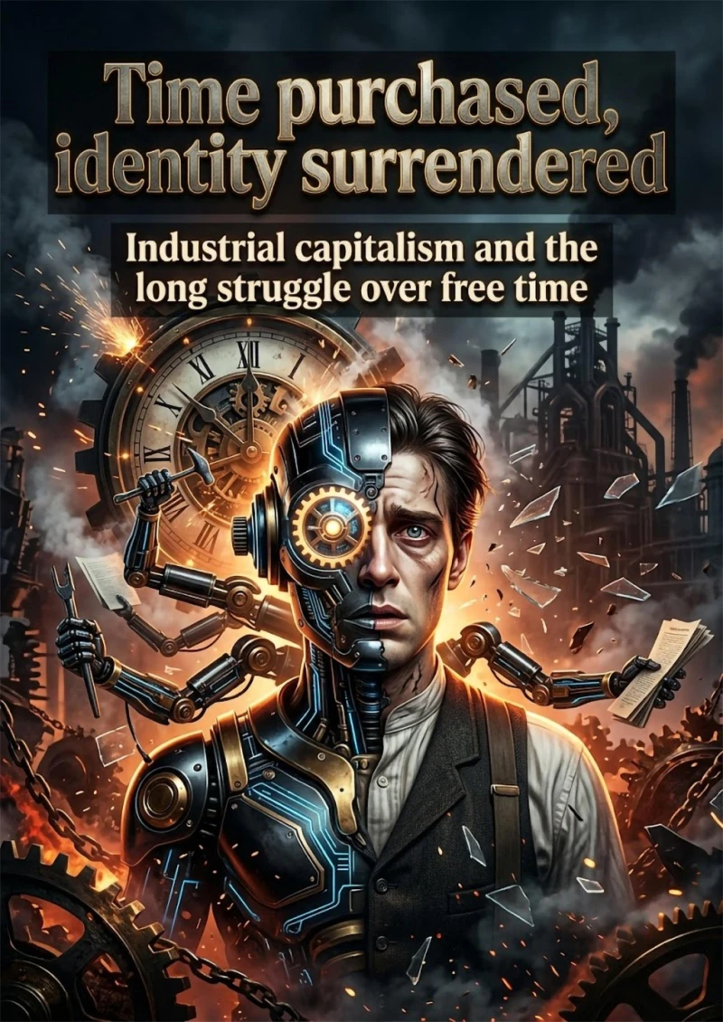 Portada: Time purchased, identity surrendered