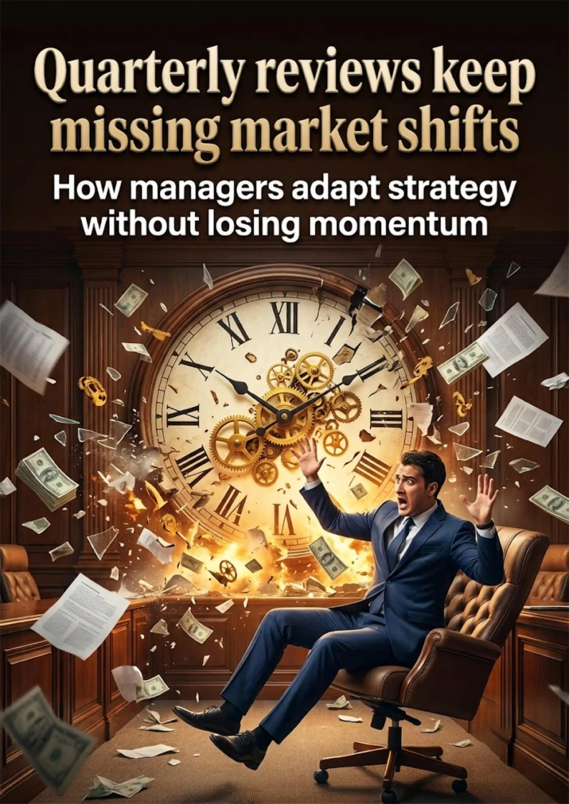 Portada: Quarterly reviews keep missing market shifts