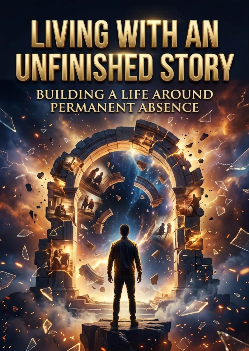 Portada: Living with an unfinished story