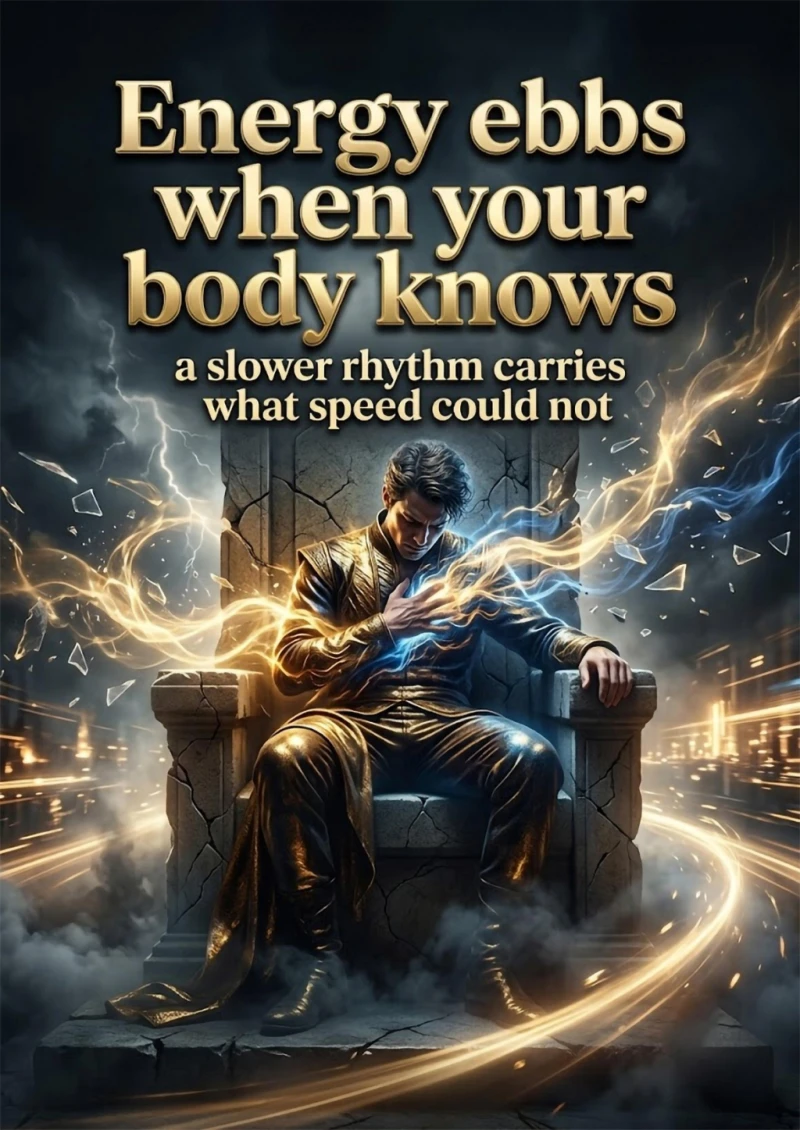 Portada: Energy ebbs when your body knows