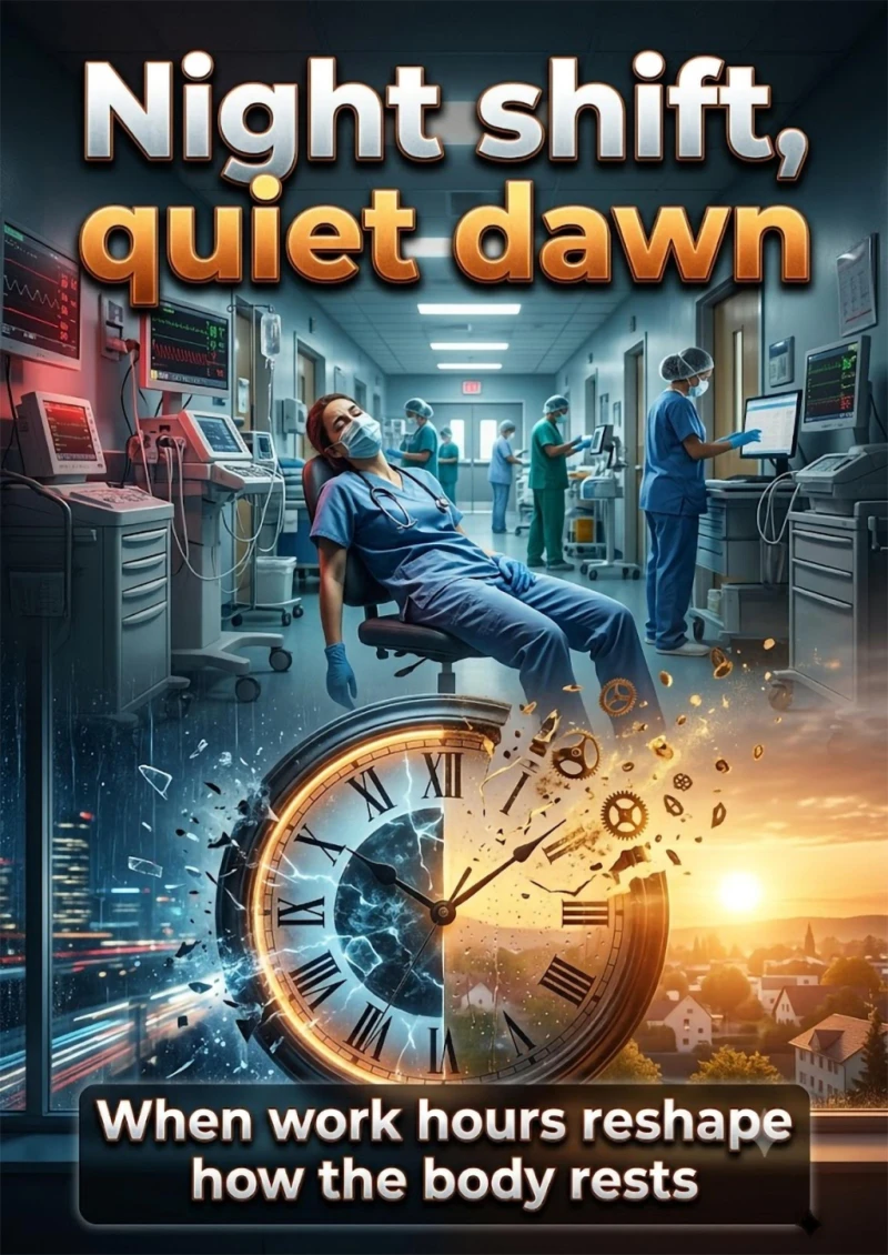 Portada: Night shift, quiet dawn