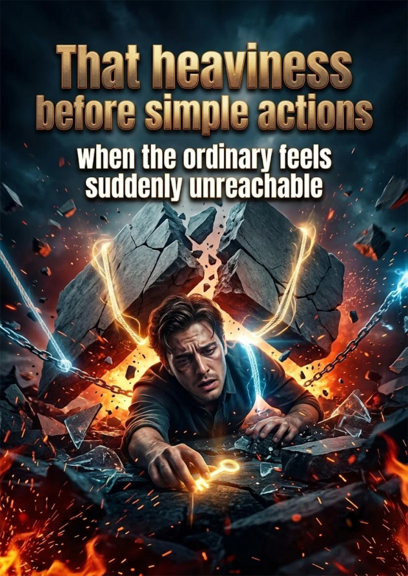 Portada: That heaviness before simple actions