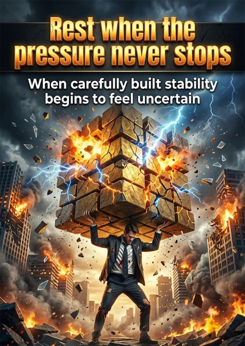 Portada: Rest when the pressure never stops
