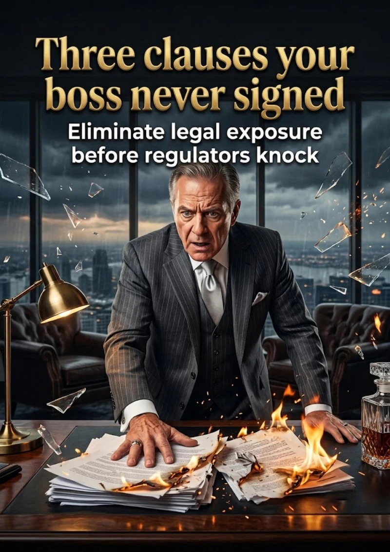 Portada: Three clauses your boss never signed