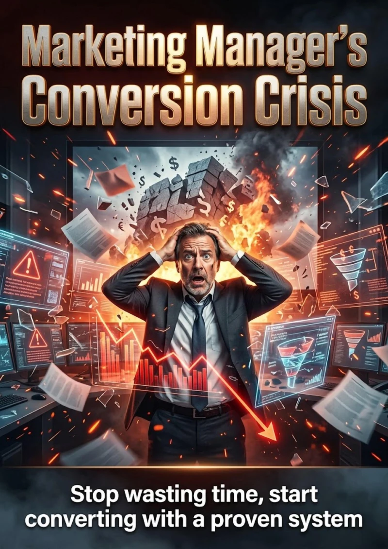 Portada: Marketing Manager's Conversion Crisis