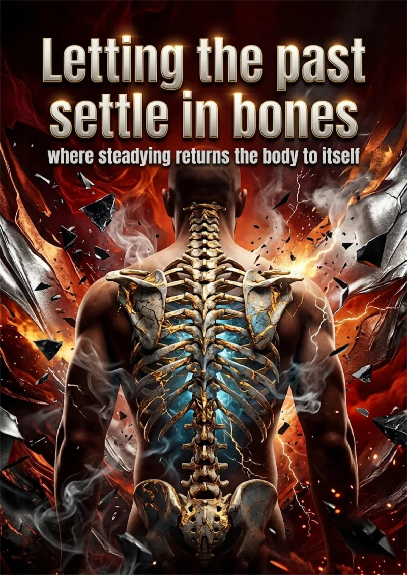Portada: Letting the past settle in bones