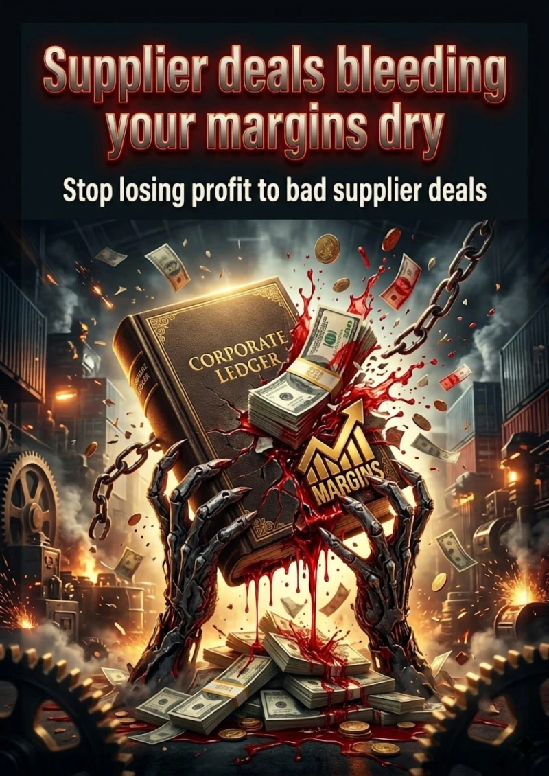Portada: Supplier deals bleeding your margins dry