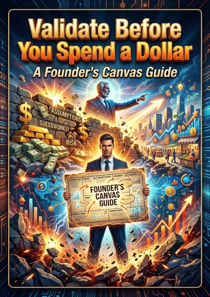 Portada: Validate Before You Spend a Dollar