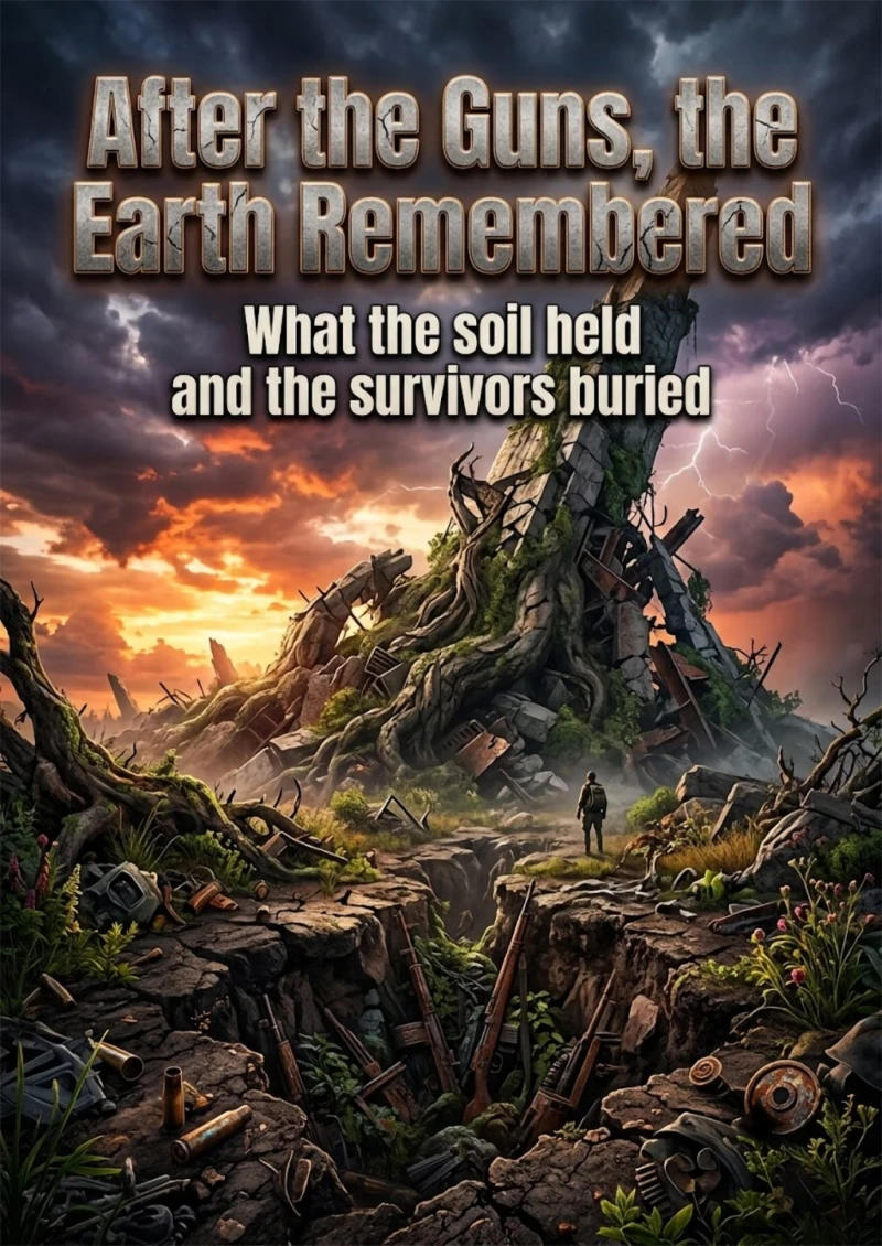 Portada: After the Guns, the Earth Remembered