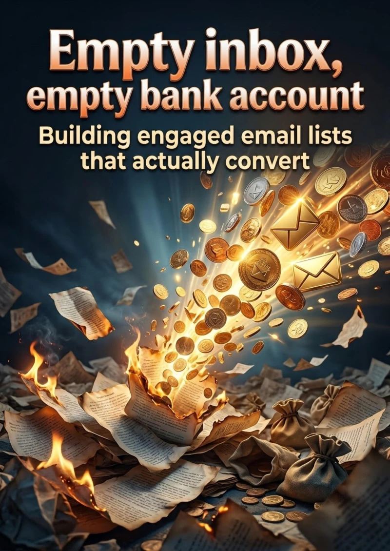Portada: Empty inbox, empty bank account