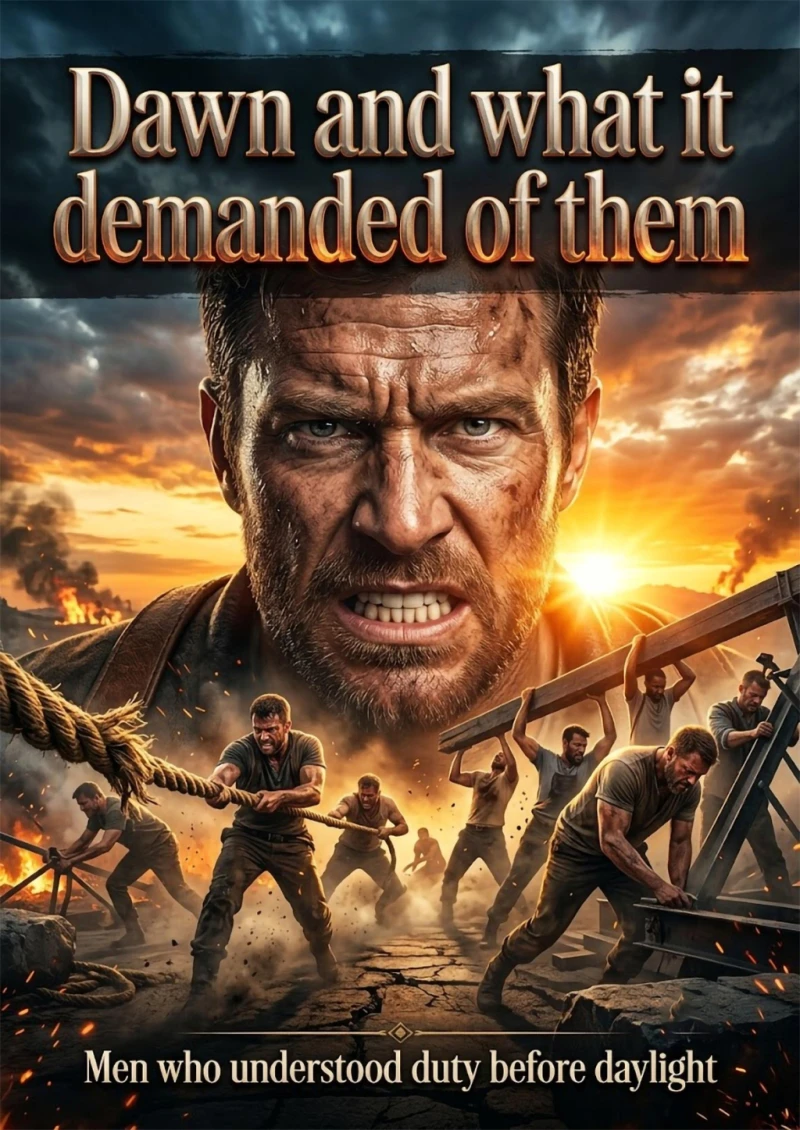 Portada: Dawn and what it demanded of them