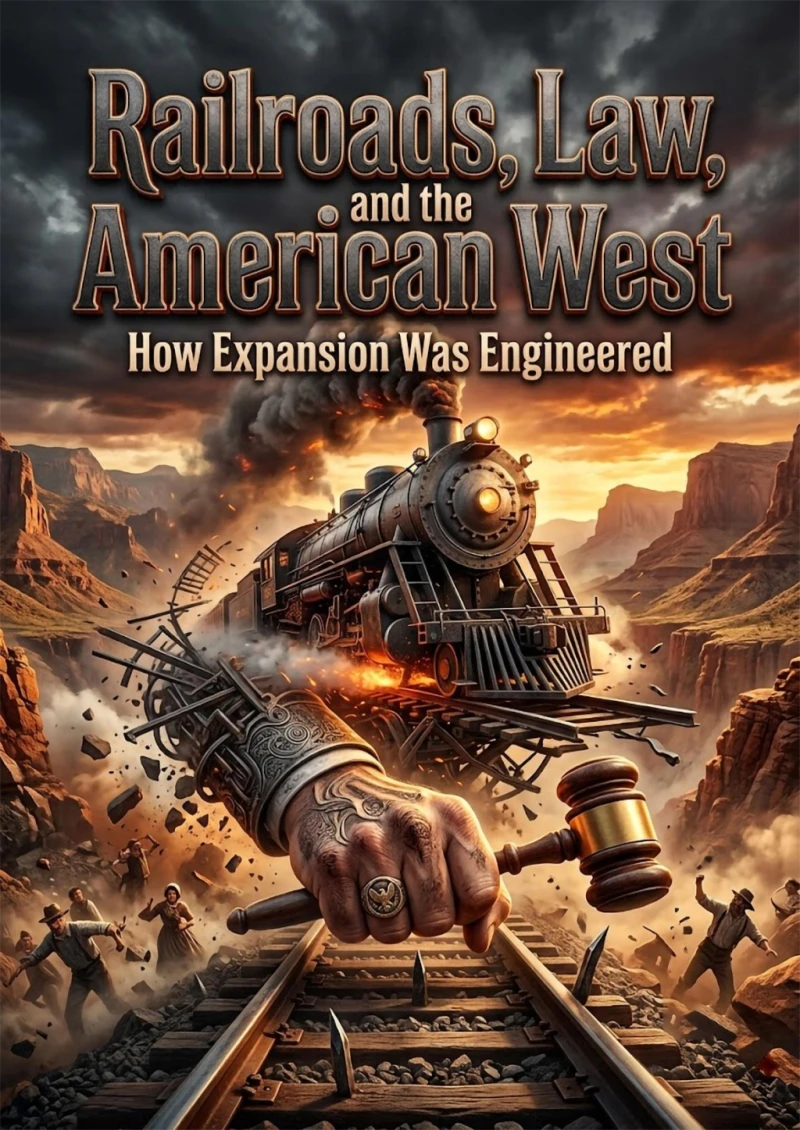 Portada: Railroads, Law, and the American West