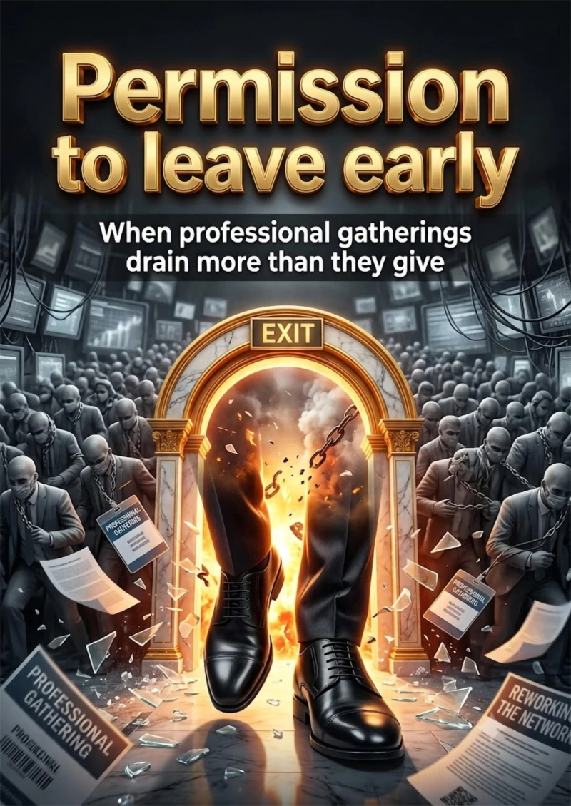 Portada: Permission to leave early