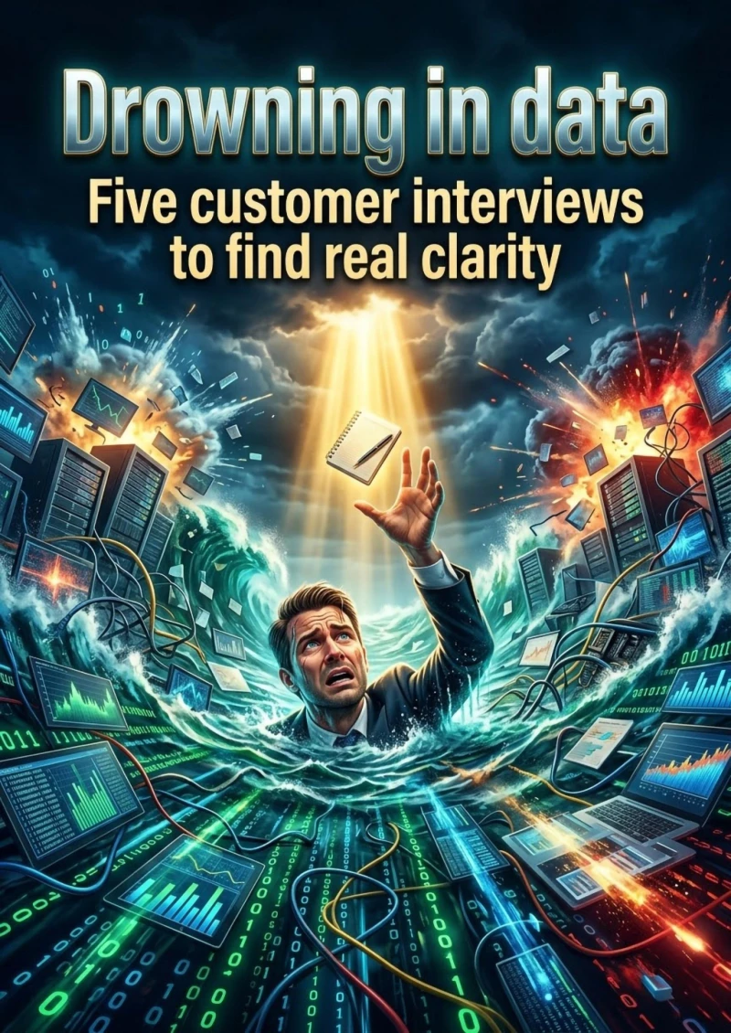 Portada: Drowning in data