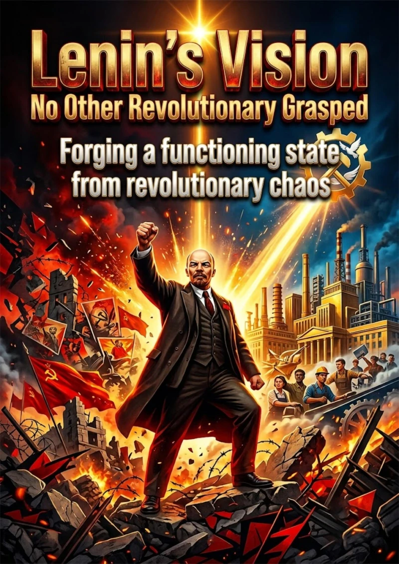 Portada: Lenin's Vision No Other Revolutionary Grasped