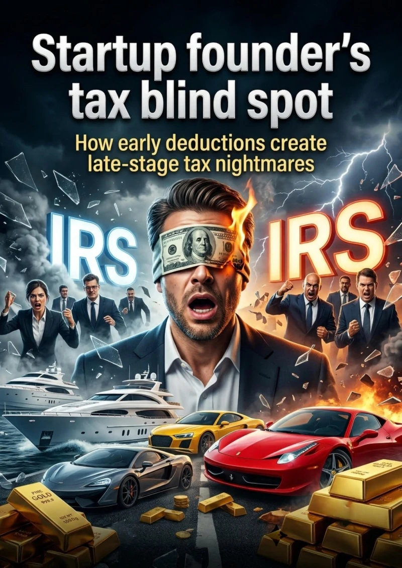 Portada: Startup founder's tax blind spot