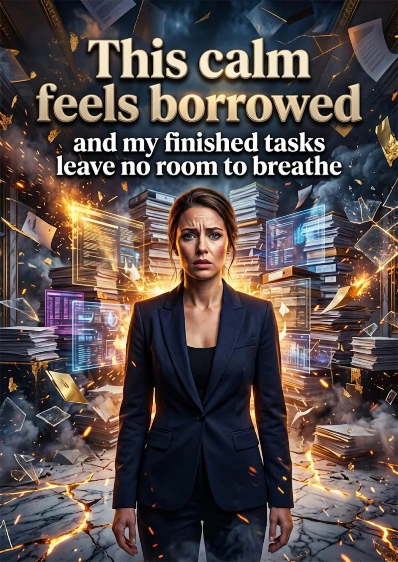 Portada: This calm feels borrowed