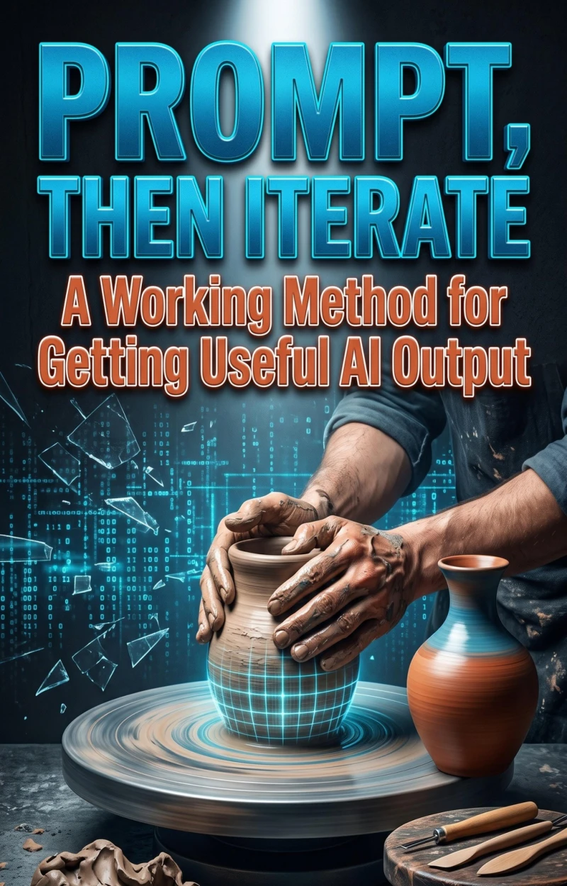 Portada: Prompt, Then Iterate