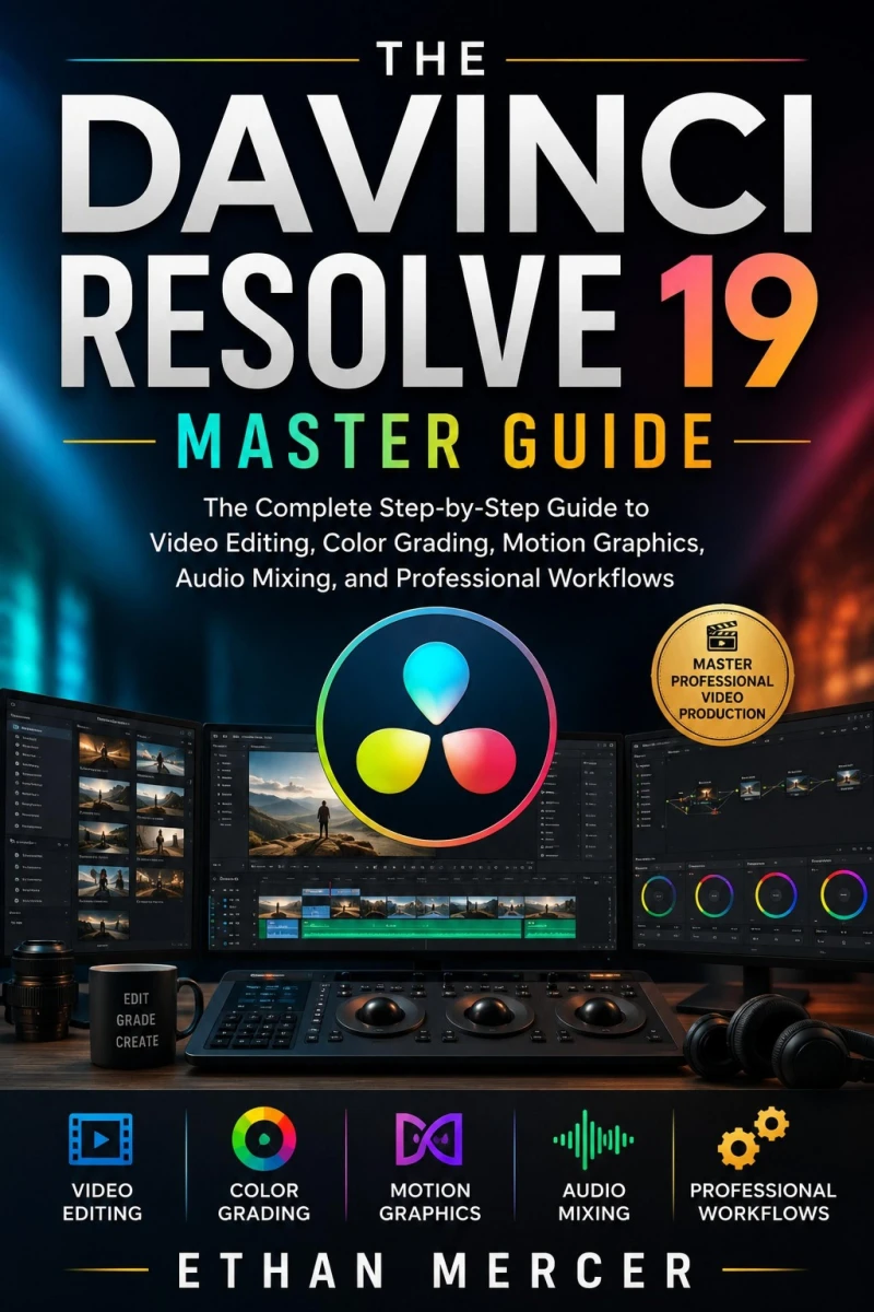 Portada: The Davinci Resolve 19 Master Guide