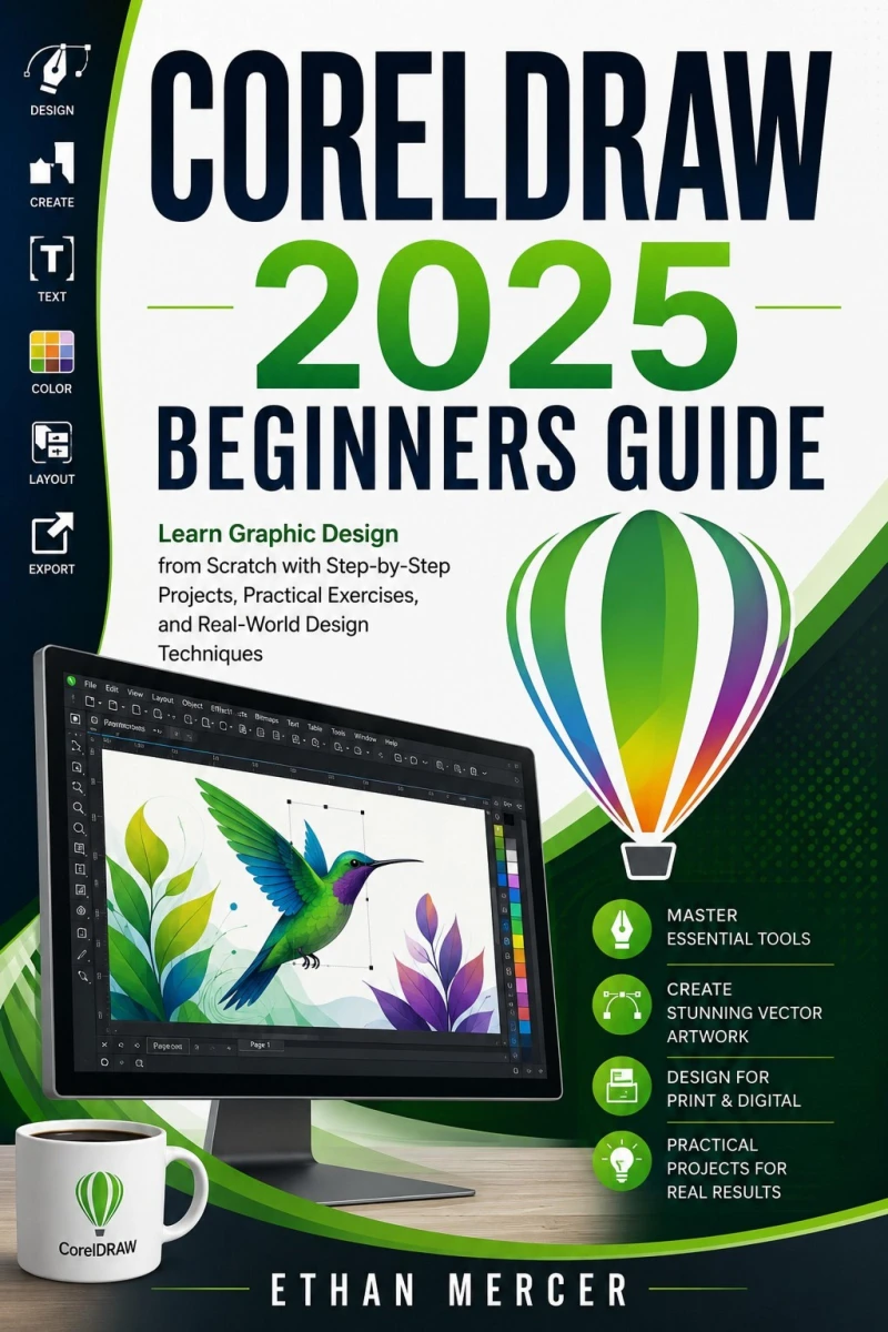 Portada: CorelDraw 2025 Beginners Guide