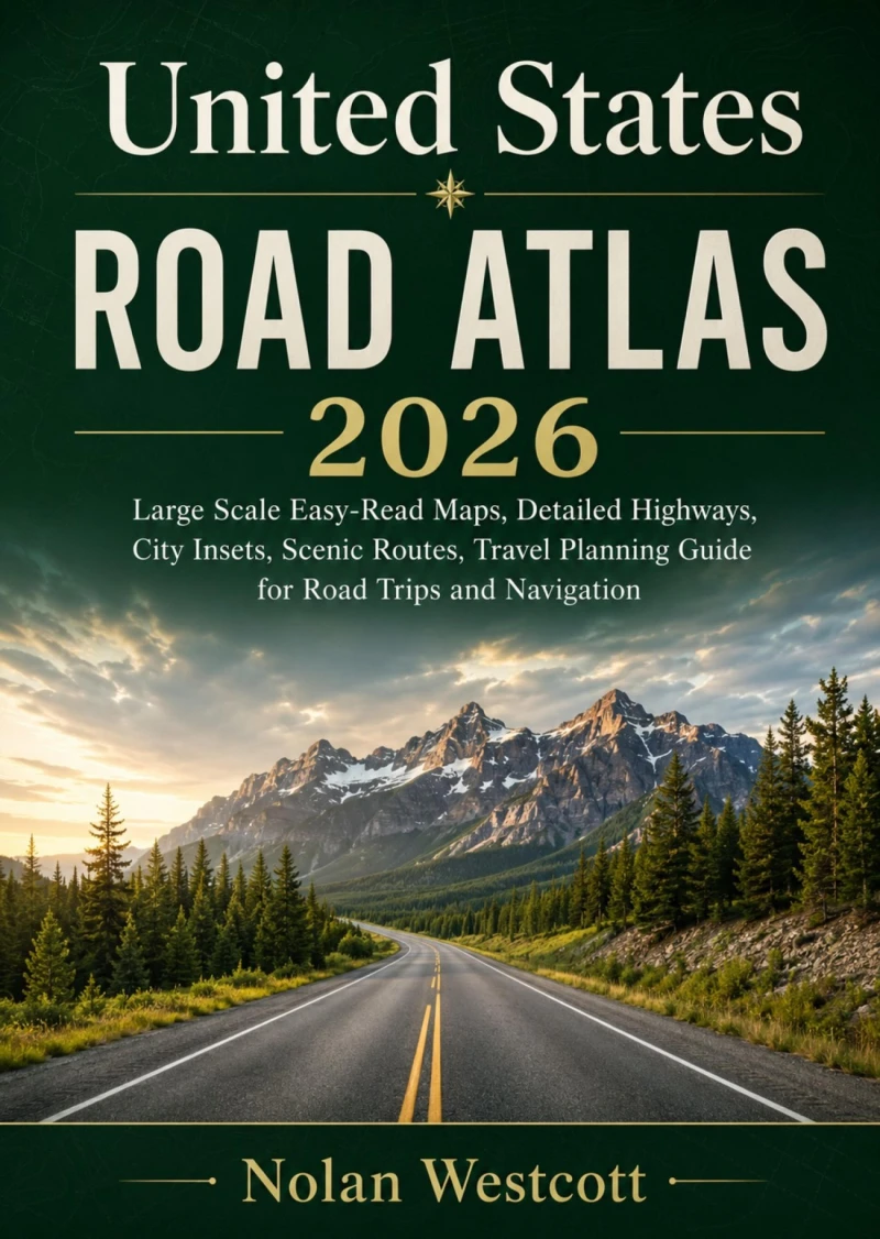 Portada: United States Road Atlas 2026