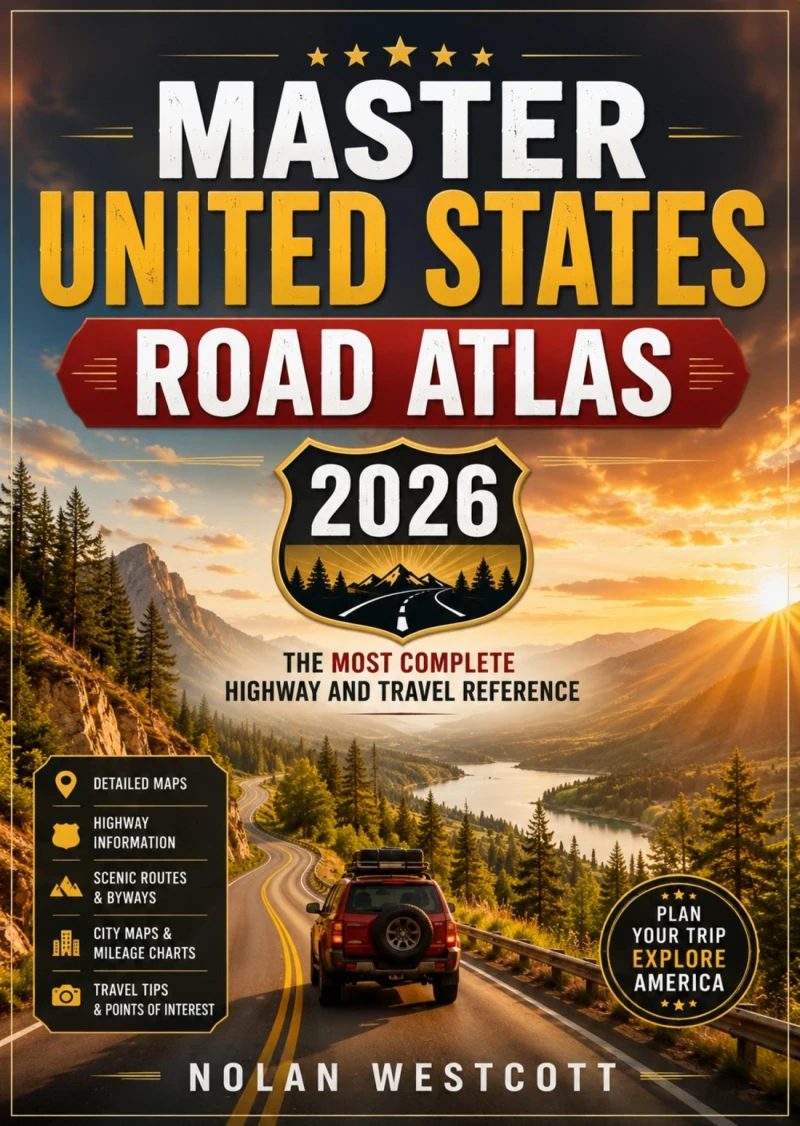 Portada: Master United States Road Atlas  2026