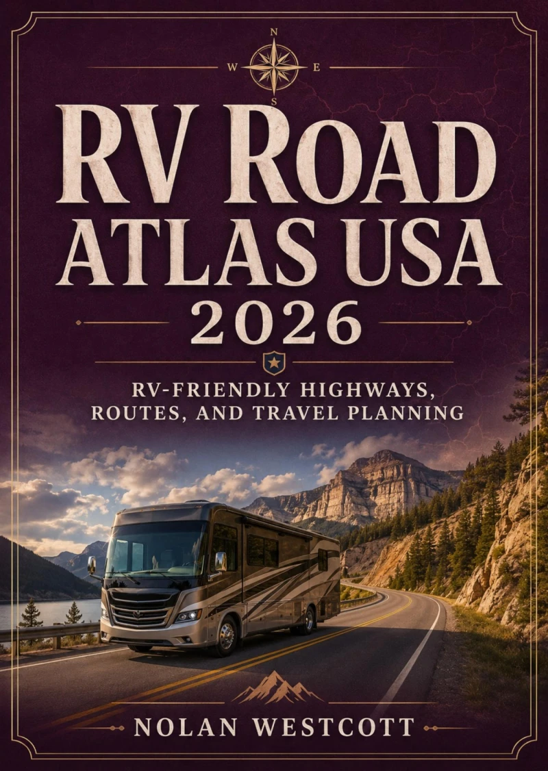 Portada: RV Road Atlas USA 2026