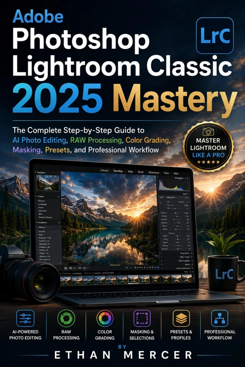 Portada: Adobe Photoshop Lightroom Classic 2025 Mastery