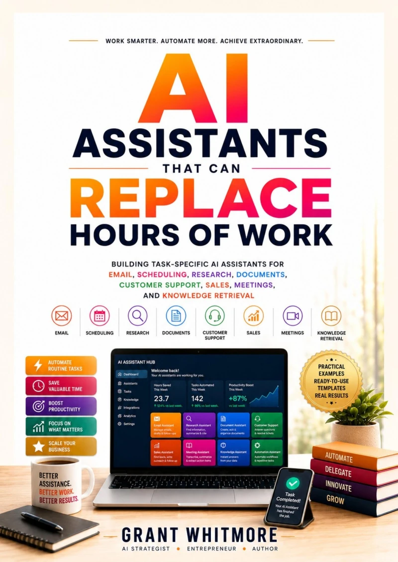 Portada: AI Assistants That Can Replace Hours of Work