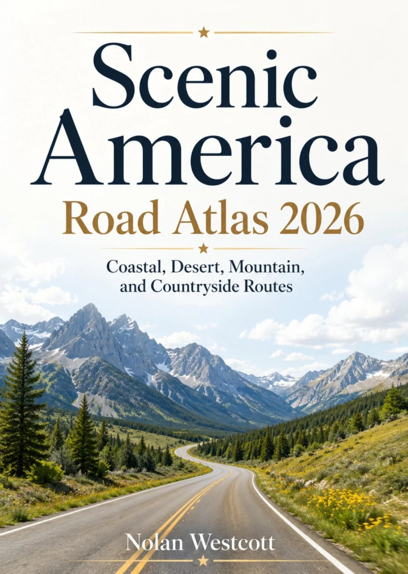 Portada: Scenic America Road Atlas 2026