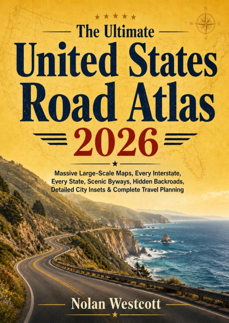 Portada: The Ultimate United States Road Atlas 2026