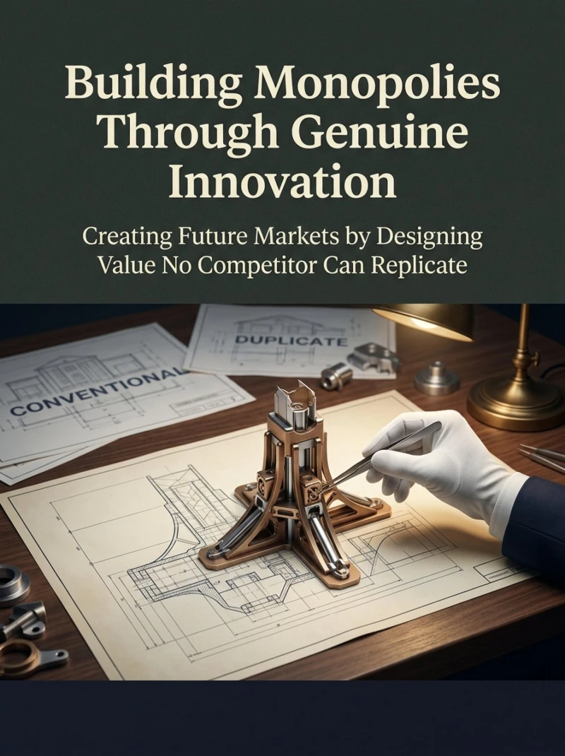 Portada: Building Monopolies Through Genuine Innovation