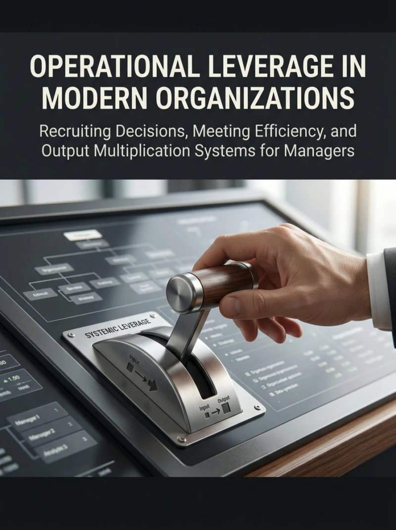 Portada: Operational Leverage in Modern Organizations