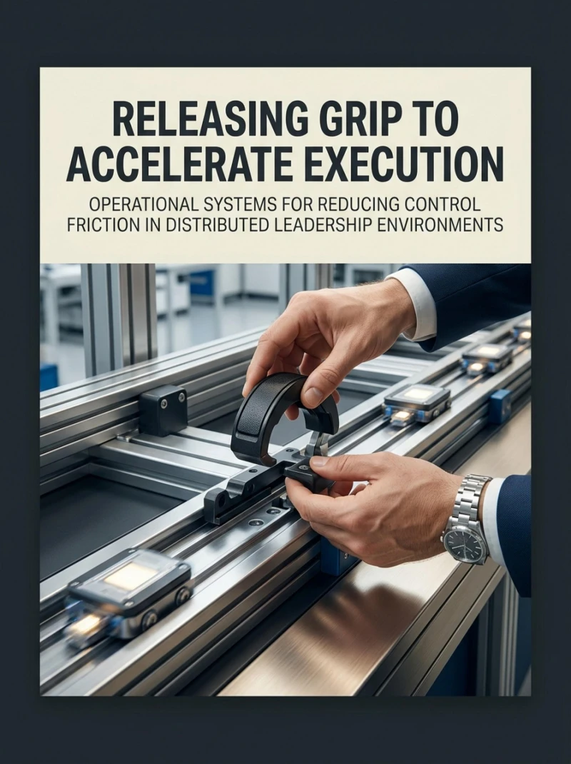 Portada: Releasing Grip to Accelerate Execution
