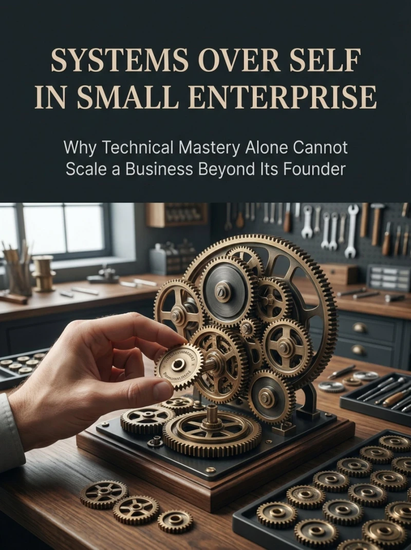 Portada: Systems Over Self in Small Enterprise