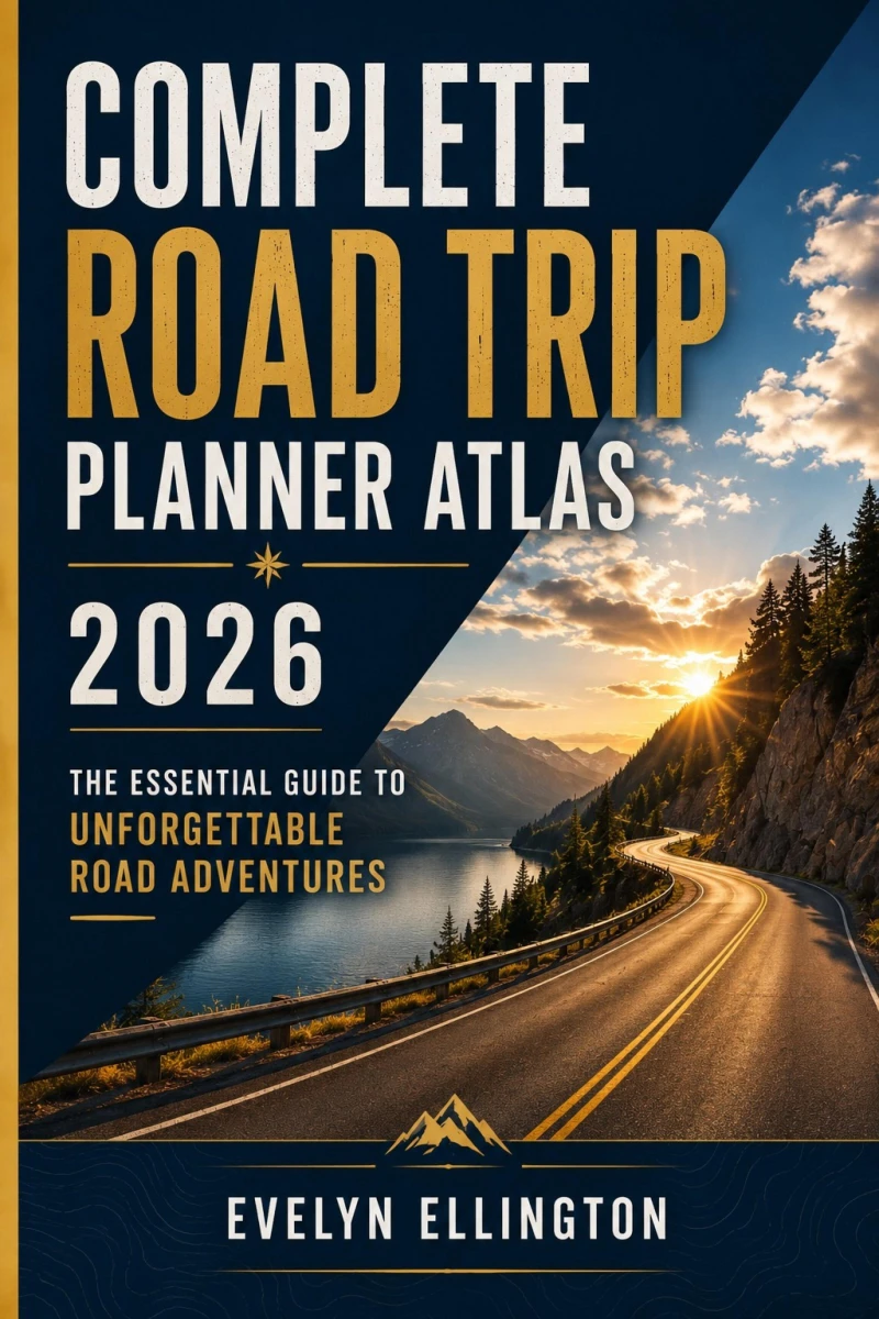 Portada: COMPLETE ROAD TRIP PLANNER ATLAS 2026 Guide