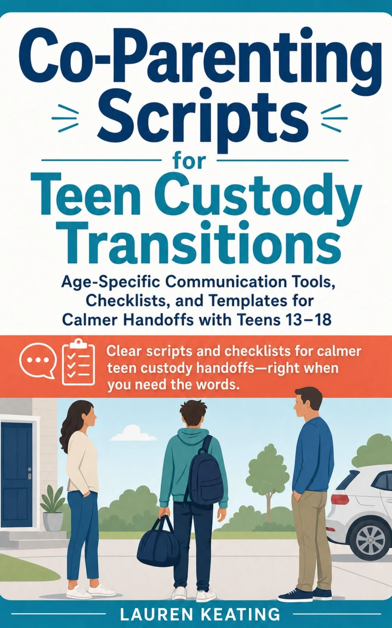 Portada: Co‑Parenting Scripts for Teen Custody Transitions