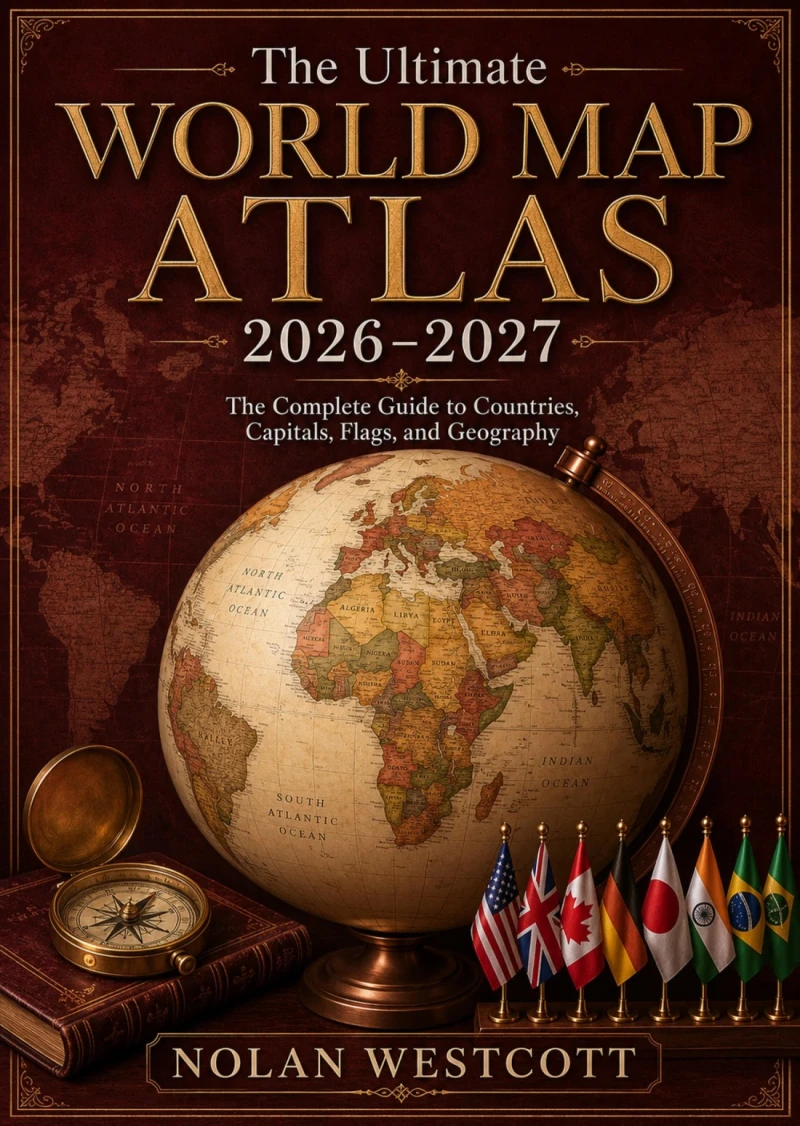 Portada: The Ultimate World Map Atlas 2026–2027