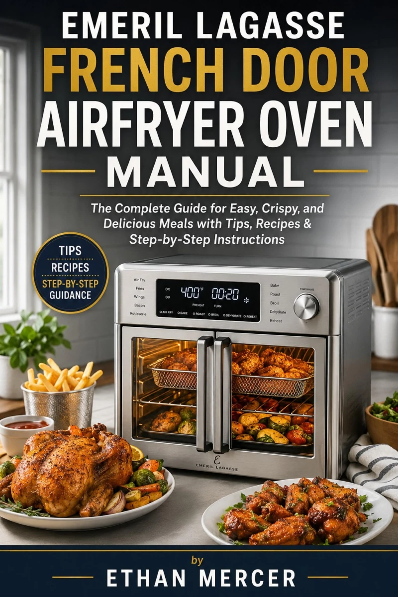 Portada: Emeril Lagasse French Door AirFryer Oven Manual