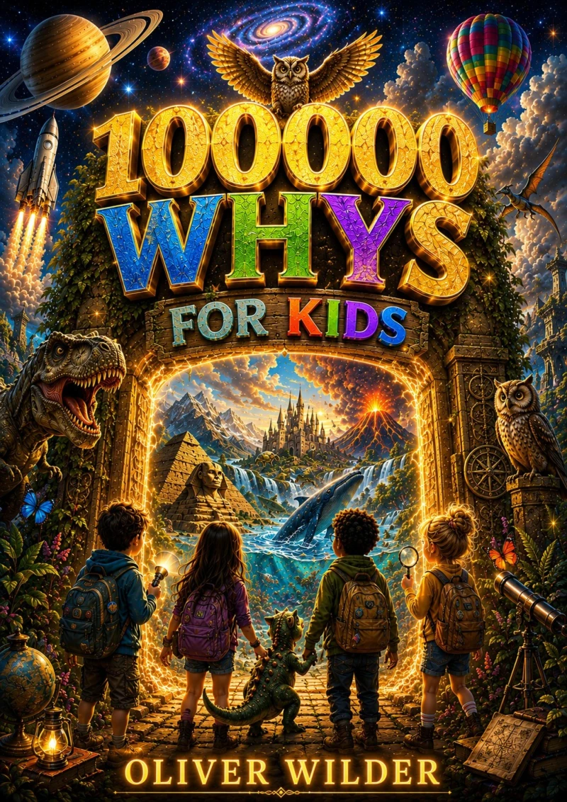 Portada: 100000 Whys for kids