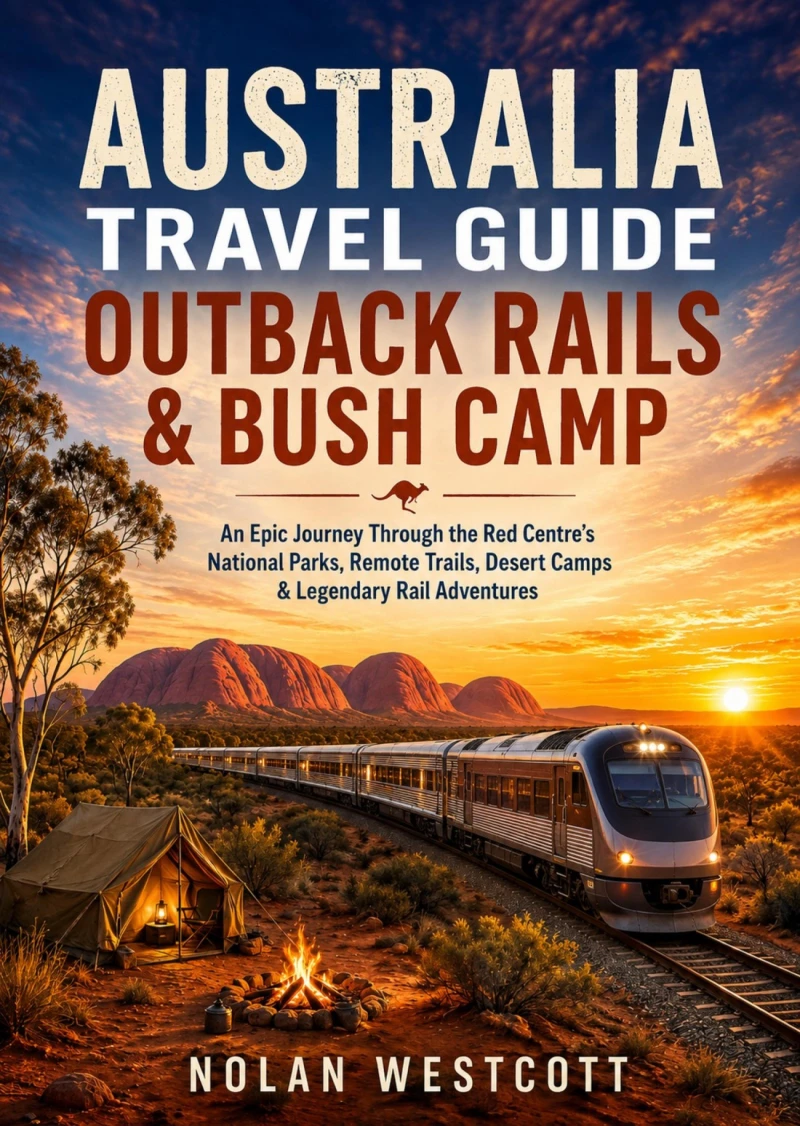 Portada: Australia Travel Guide Outback Rails & Bush Camp