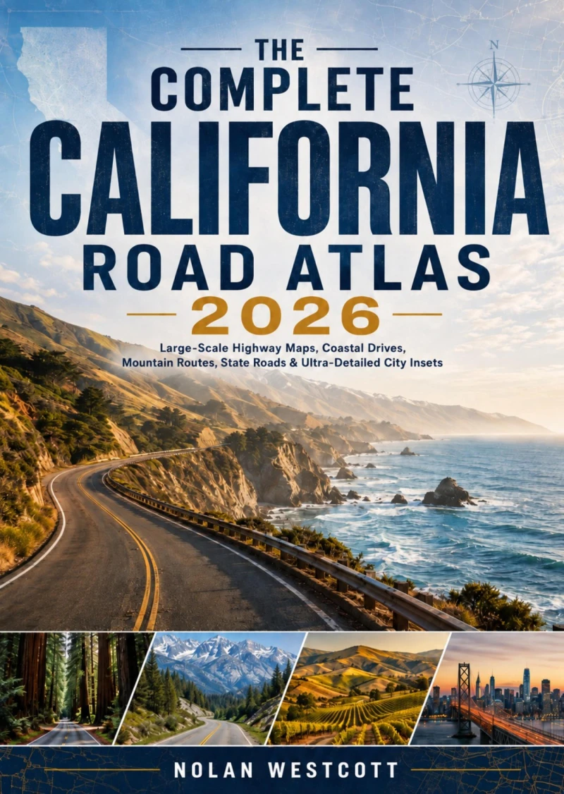 Portada: The Complete California Road Atlas 2026