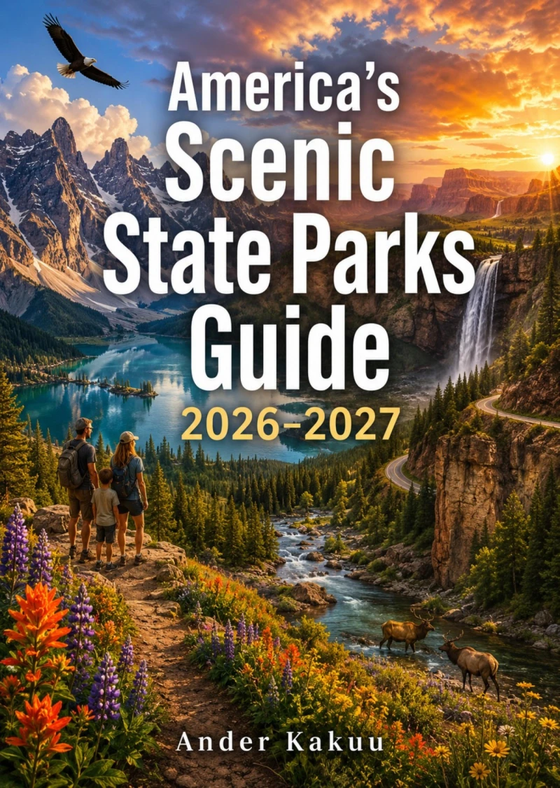 Portada: America's Scenic State Parks Guide 2026–2027
