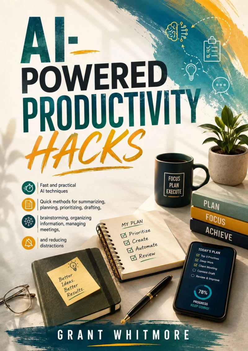 Portada: AI-Powered Productivity Hacks