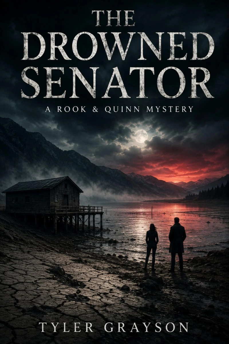 Portada: The Drowned Senator — A Rook & Quinn Mystery
